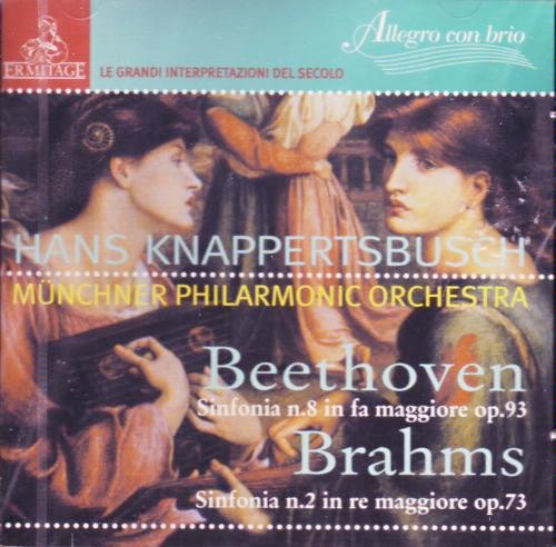 Hans Knappertsbusch: Beethoven Brahms [Audio CD] Munchner Philarmonic Orchestra and Beethoven Brahms