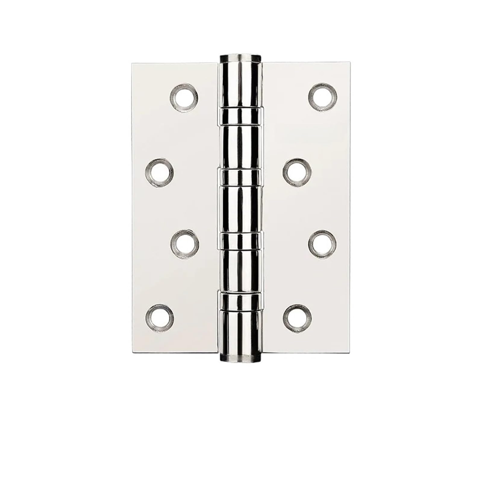 Pjfcewfdgx Bright Silver 4-Inch Thickened Flat Stainless Steel Door Hinge