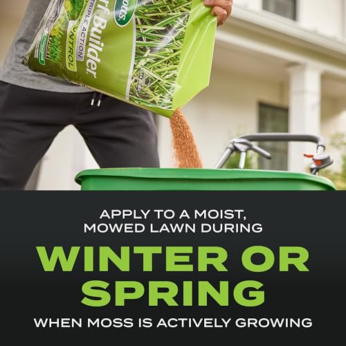 Scotts Turf Builder Triple Action for Moss Control, 40 lbs. | Moss Killer and Lawn Fertilizer, Covers Up to 8,000 sq. ft. - image 3