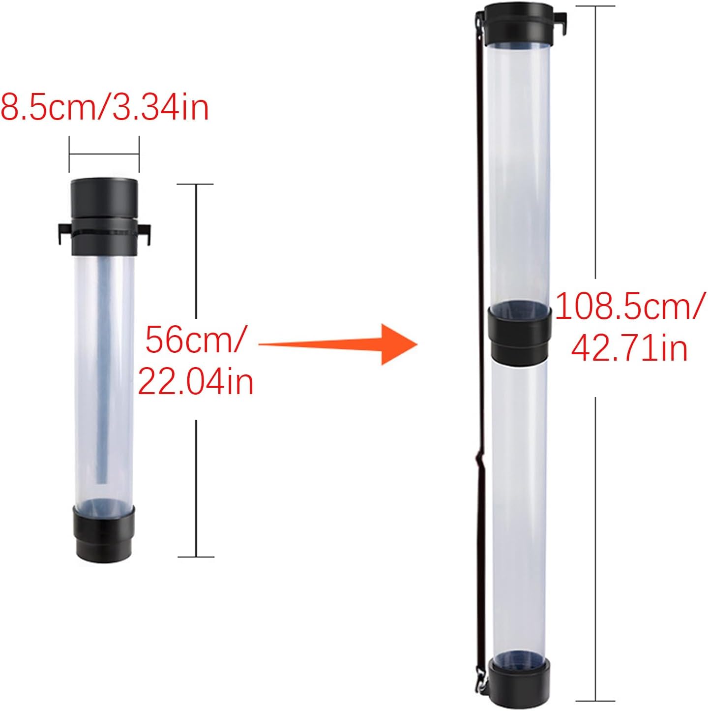 ボール収納 テニスボール収納  持ち運び[品番：FQ000195775]｜PlusNao（プラスナオ）のファッション通販｜SHOPLIST（ショップリスト） Keloglu  テニスボール拾い | テニスボール収納チューブ - 取り外し可能なピクルボール収集ツール ショルダーストラップ付き Keloglu テニスボール拾い | テニスボール収納チューブ - 取り外し可能なピクルボール収集ツール ショルダーストラップ付き
