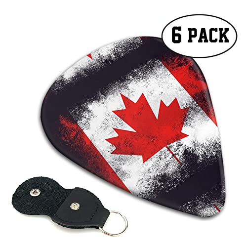 Ensemble de 6 médiators de guitare drapeau canadien pour guitare acoustique, guitare électrique, basse, ukulélé – fin… - Les Beatles, Paul McCartney, John Lennon, RIngo Starr, George Harrison Ensemble de 6 médiators de guitare drapeau canadien pour guitare acoustique, guitare électrique, basse, ukulélé - fin… – Image 3