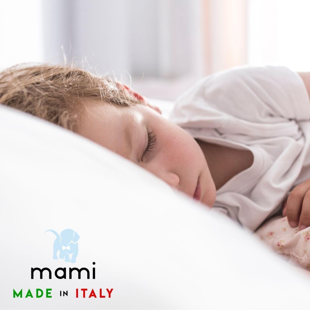 Mami Kids Chicchiè - Letto Montessori Bambini in Legno Naturale per Materasso 70x140 cm, Lettino Bambino con Doghe a 10 cm da Terra, Cameretta Bambina e Bambino - Made in Italy, 144x78x10H cm