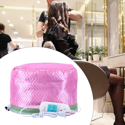 MERIGLARE Chapéu para cuidados com o cabelo, boné térmico multiuso, portátil, à prova d'água, aquec