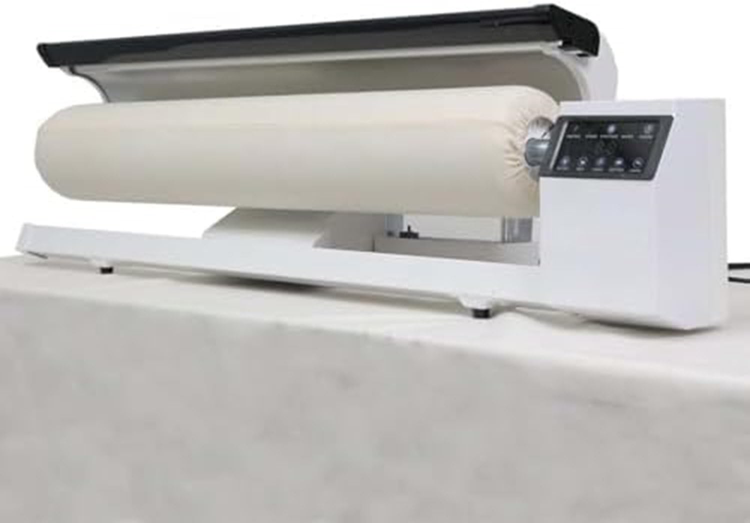 Macchina da Stiro a Rullo Commerciale da 2950 W con pressa a Vapore, Ferro da Stiro a Vapore con Rullo Rotante con Pedale, per Vestiti, Indumenti, Tende, Lenzuola, tovaglie