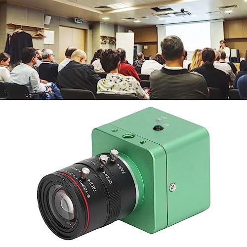 USB-Webcam mit C/CS-Mount, 6–12 mm manuelles Objektiv, 4K@30fps, UVC-Kamera für Monitore, Laptops, Desktops, USB-Industriekamera, 41 MP Kamera mit variablem Fokus (EU-Stecker) – Bild 5