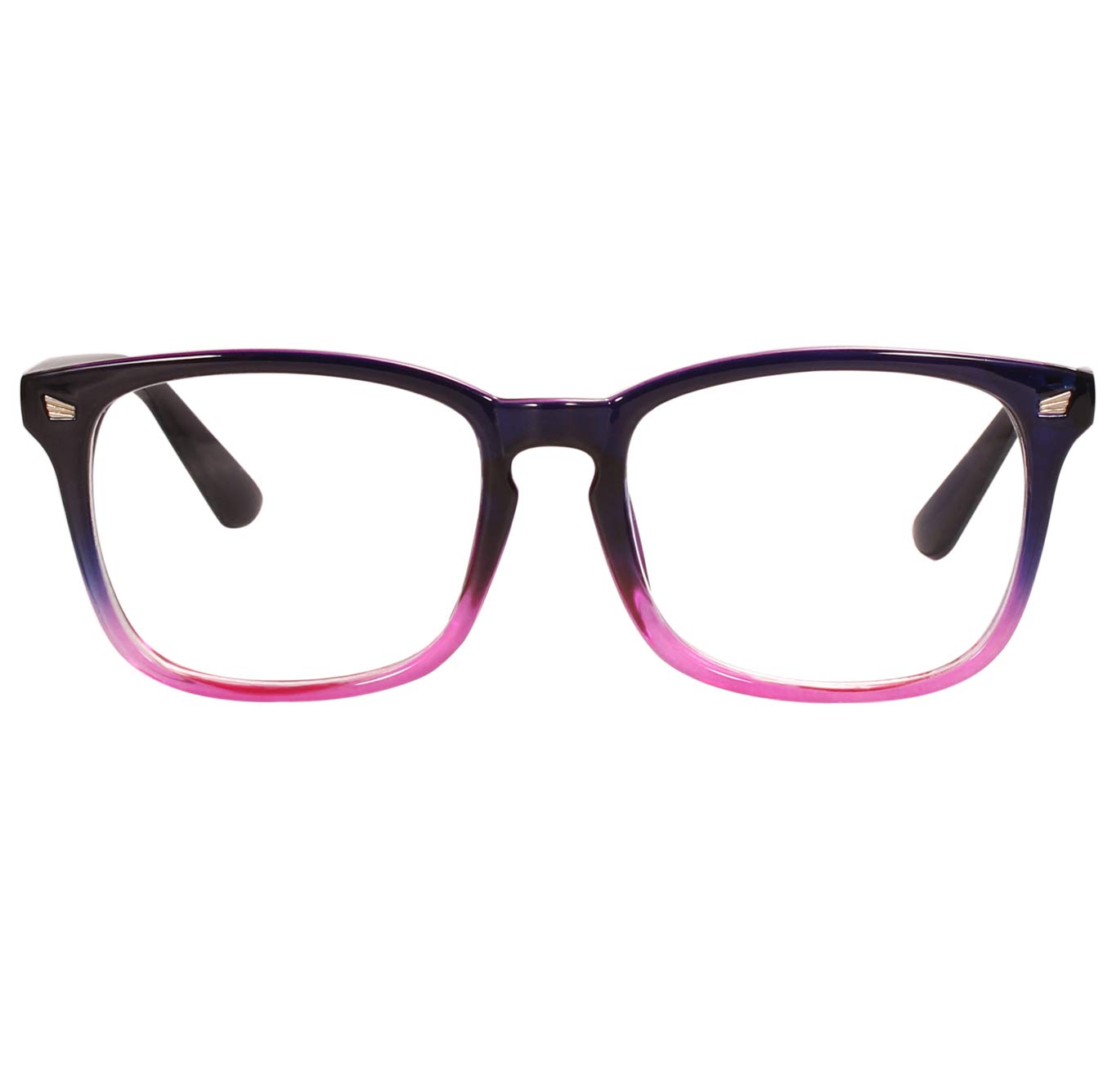 Ashilun Unisex Purple Anti Blue Light Glasses Computer Glasses Blue Light Blocking Glasses Gaming Eyeglasses Reduce Eye Strain For Women Men (Purple)