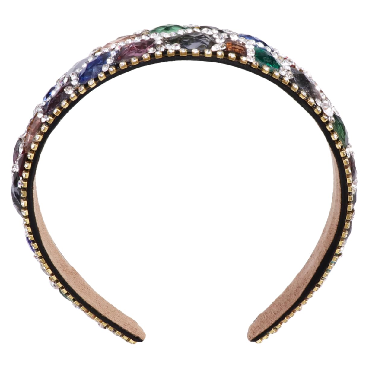 FRCOLOR 3stücke Kreative Haarschmuck Haarreifen Mit Bunten Kristallen Stilvolle Haaraccessoires Für Und Mädchen Für Verschiedene Anlässe