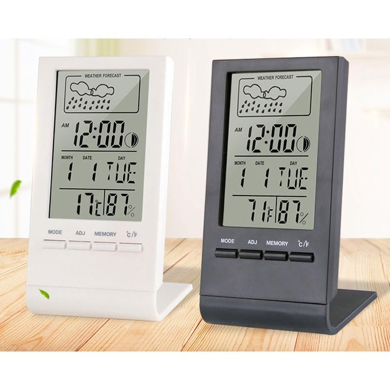 ABS Electronic Desktop Household Temperature Humidity Meter Hygrometer(D)