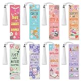 8 Stück Diamant Malerei Lesezeichen, Diamond Painting Kinder, Diamond Painting Lesezeichen für Kinder, Perfekt als Geschenk oder Dekoration für Bücher