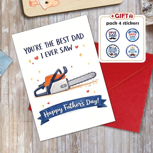 You’re the Best Dad I Ever Saw Card