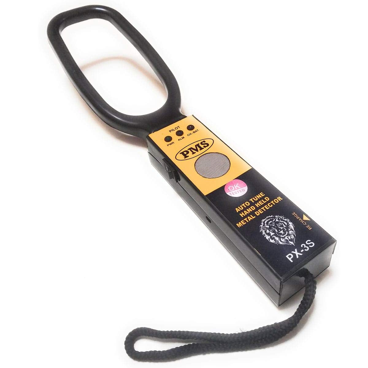 PMS Enterprises Rechargeable Handheld Metal Detector, Mobile Phone, Knife Gun, Metal Detector, Security Inspection Rod, Single Switch with 1 Year Warranty MD-04S with 3 Indication Lights (B0CP7XVSZY) Amazon Price History, Amazon Price Tracker