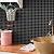 Merola Tile Metro 1" Square Matte Black 6" x 6" Porcelain Mosaic Tile Sample