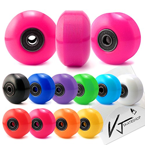 image for VJ 5.25 139mm Skateboard Trucks (Black), Skateboard Wheels 52mm, Skate
