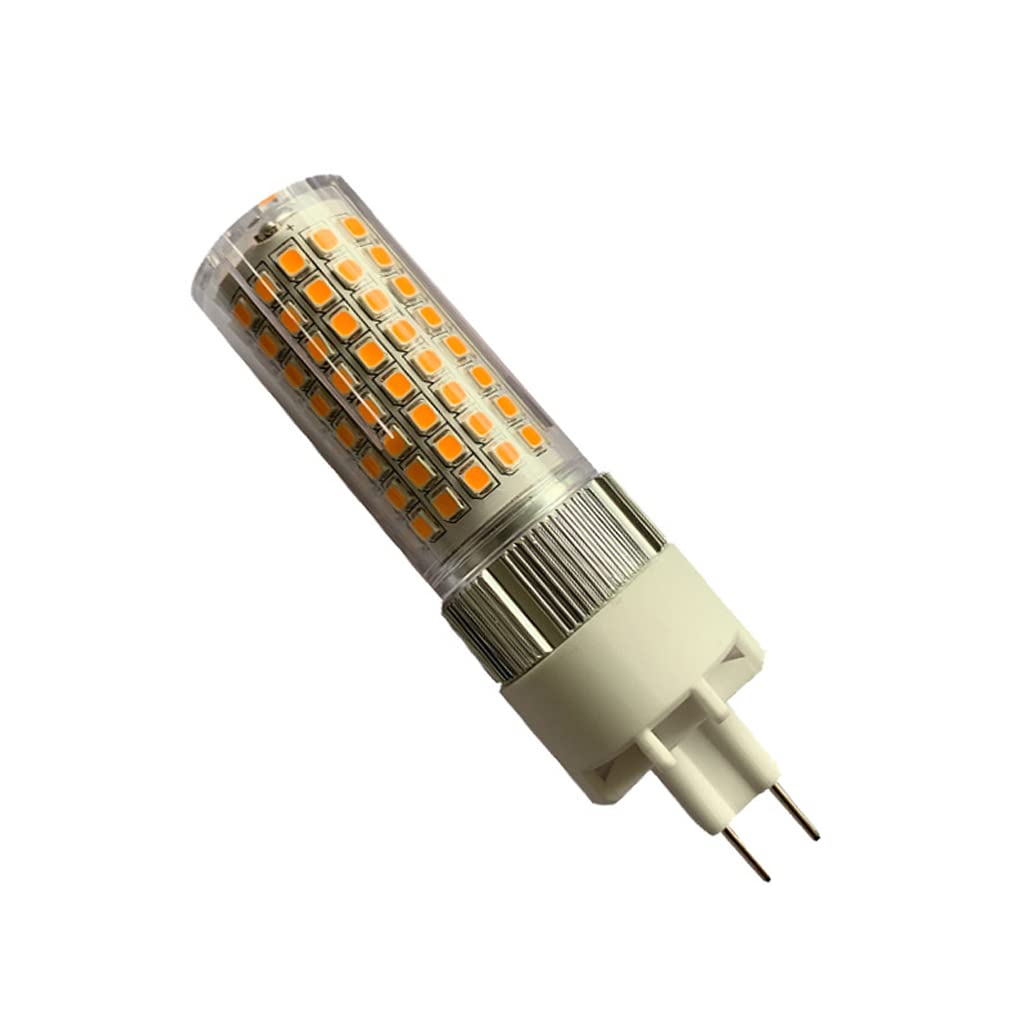 G8.5 Bombillas LED 20W Regulable 200W Equivalente a halógeno 2000LM SMD2835 g8.5 Bombilla de luz de maíz LED AC 85-265V para candelabros iluminación del hogar, sin parpadeo,Cold white,5 Pack