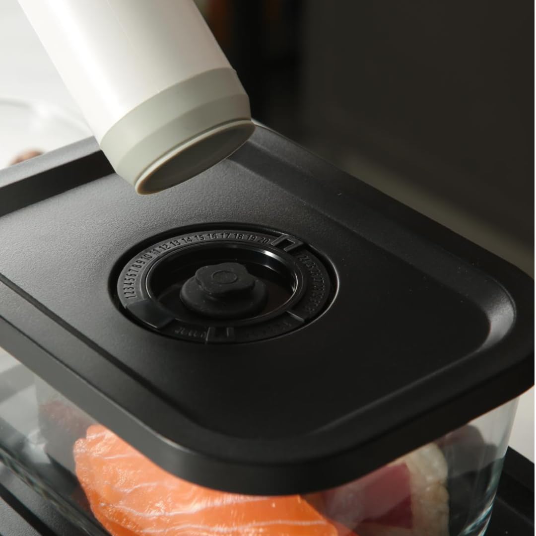 Generisch Freshli VakuumBoxen Set 3tlg. Plus Elektrische Vakuumierpumpe
