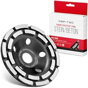 KSP-Tec Diamant-Schleiftopf 125mm Beton universal