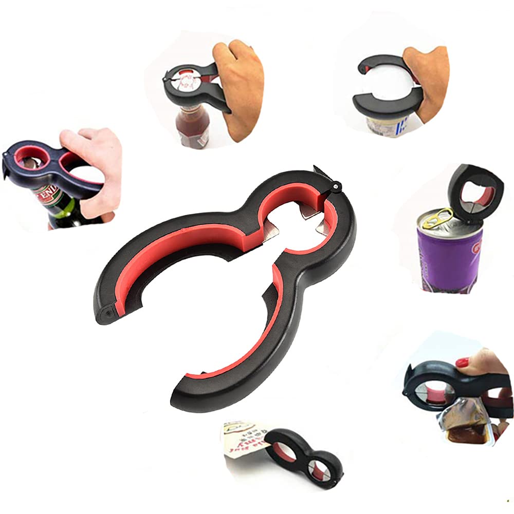 Rungee 3-Pack Bottle Can Jar Grip Openers Multi Kitchen Tools Set Non-Slip Opener Lid Twist Off for Seniors Elderly with Arthritis Sufferers