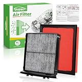 RVgolf Engine+Cabin Air Filters Set Fit for Subaru Forester 2.5L 2026 2025 2024 2023 2022 2021 2020