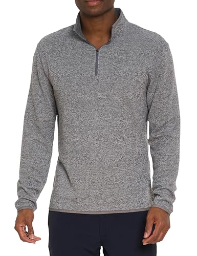 Robert Graham Men’s Cariso Long-Sleeve 1/4-zip Knit Pullover Shirt