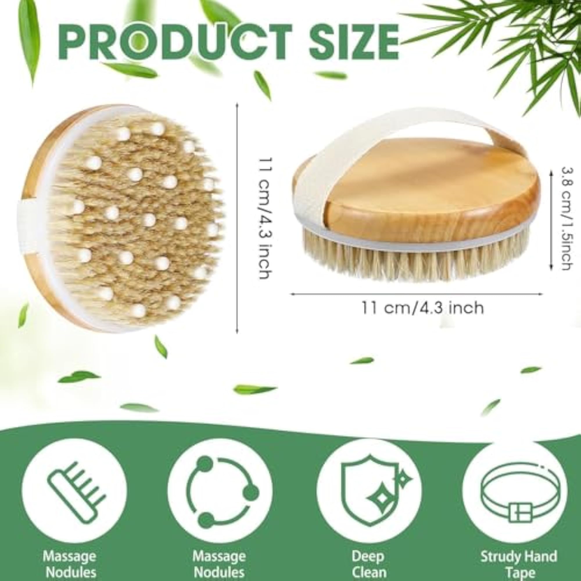 Body Brush for Wet or Dry Brushing