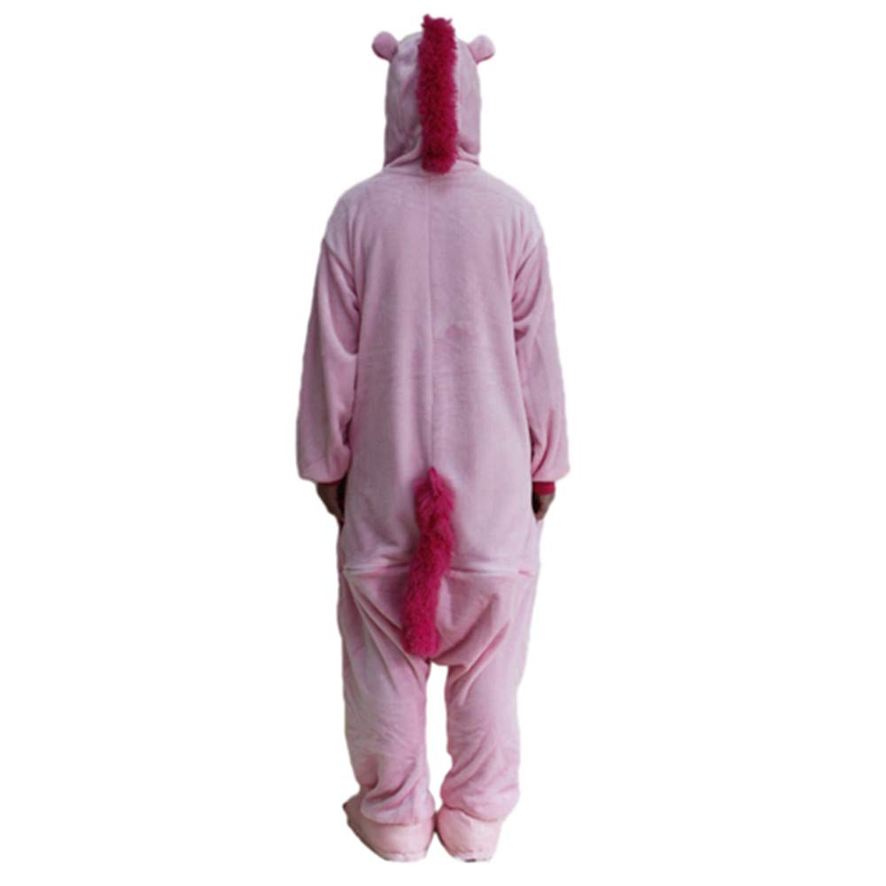Black Sugar Combinaison Kigurimi Pyjama Grenouillère Lémurien Zèbre Requin Dinosaure Licorne Adulte Adolescent Unisexe en Peluche Doux Déguisement Carnaval Cosplay Sans Chaussons