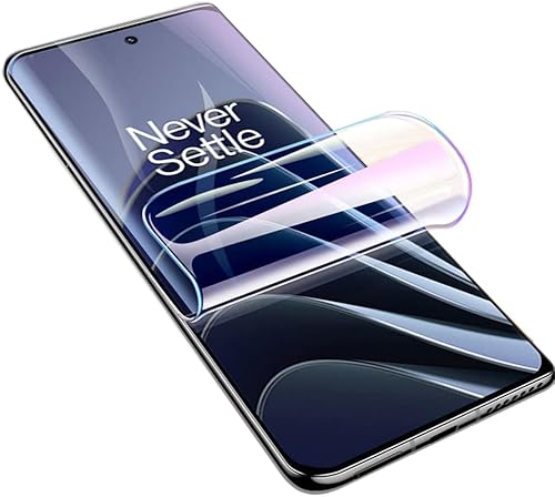 Protector de pantalla de hidrogel de alta sensibilidad para OnePlus Nord N300, 2 piezas de película protectora de TPU suave transparente (no vidrio