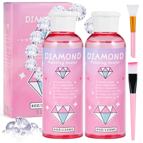 2-Pack Diamond Painting Sealer Protectant...