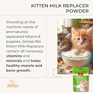 Kitten Milk Replacer Powder Formula with Vitamins, Minerals & Trace Nutrients for Kittens and Mother 7.05 oz. Kitten Milk Replacer Powder Formula with Vitamins, Minerals & Trace Nutrients for Kittens and Mother 7.05 oz.