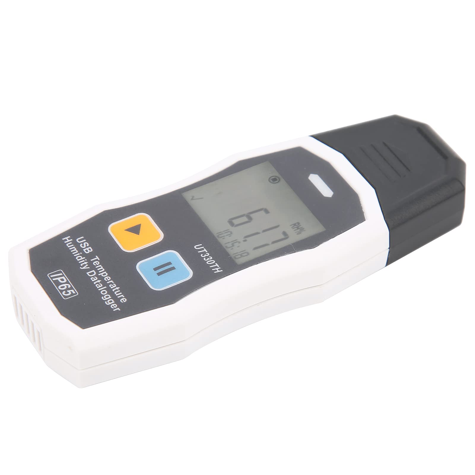 Ejoyous UT330TH Registratore di Temperatura e umidità Termometro Digitale ABS Igrometro 64000 Registra IP65 Registrazione Dati USB Da 22 a 158 °F Da 0 a 99,9% di umidità Relativa per Monitoraggio