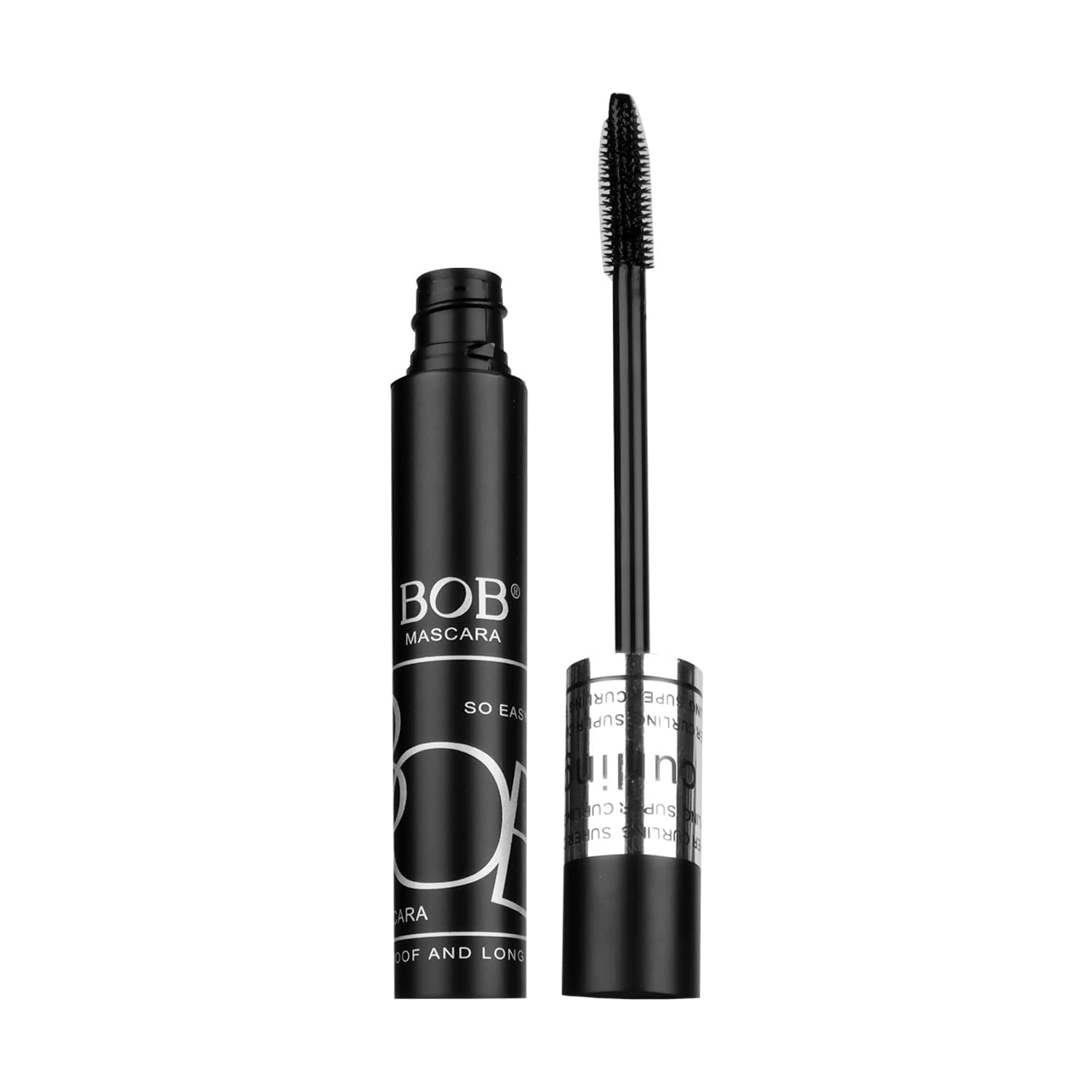 BOB By Fashion Colour Big Eye Super Curl Mascara (Black) | Dramatic Volumizing Mascara | Lightweight, Denser & Longer Lashes | Intense Black Finish | Easy Wash | No Clumping | Cruelty Free | (8gm)