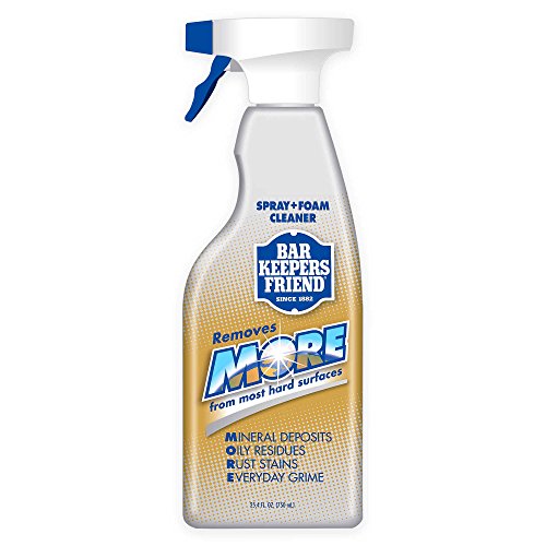 Bar Keepers Friend More Dual Action Nozzle Spray and Foam Cleaner | 25.4 Ounces | 1-Pack