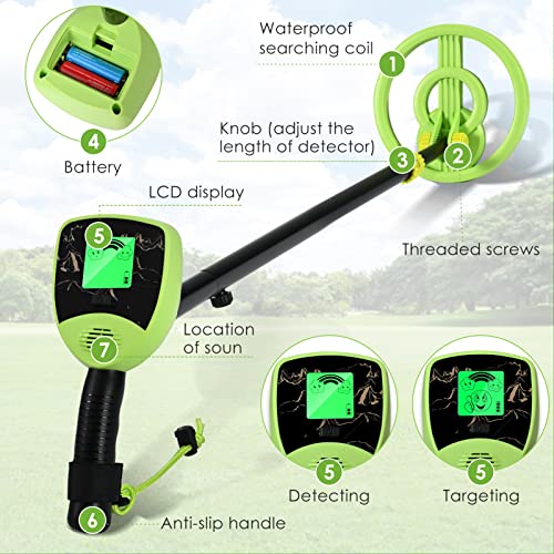 Metal Detector Bambini, Aomdom Metal Detector