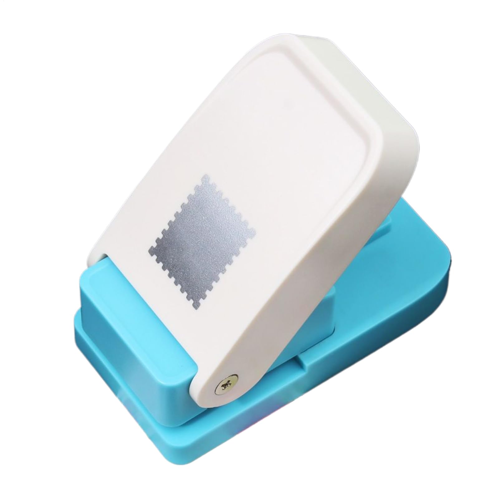 Rectangular Postage Stamp Punch, 9x9x5cm Portable Manual Postage Stamp Paper Punch, Paper Cutter Handicraft Tools For Crafting Scrapbooking Cards Arts Fun Projects