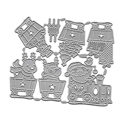 siwetg - Fustelle in Metallo per Decorazione Natalizia, per Album di Scrapbooking