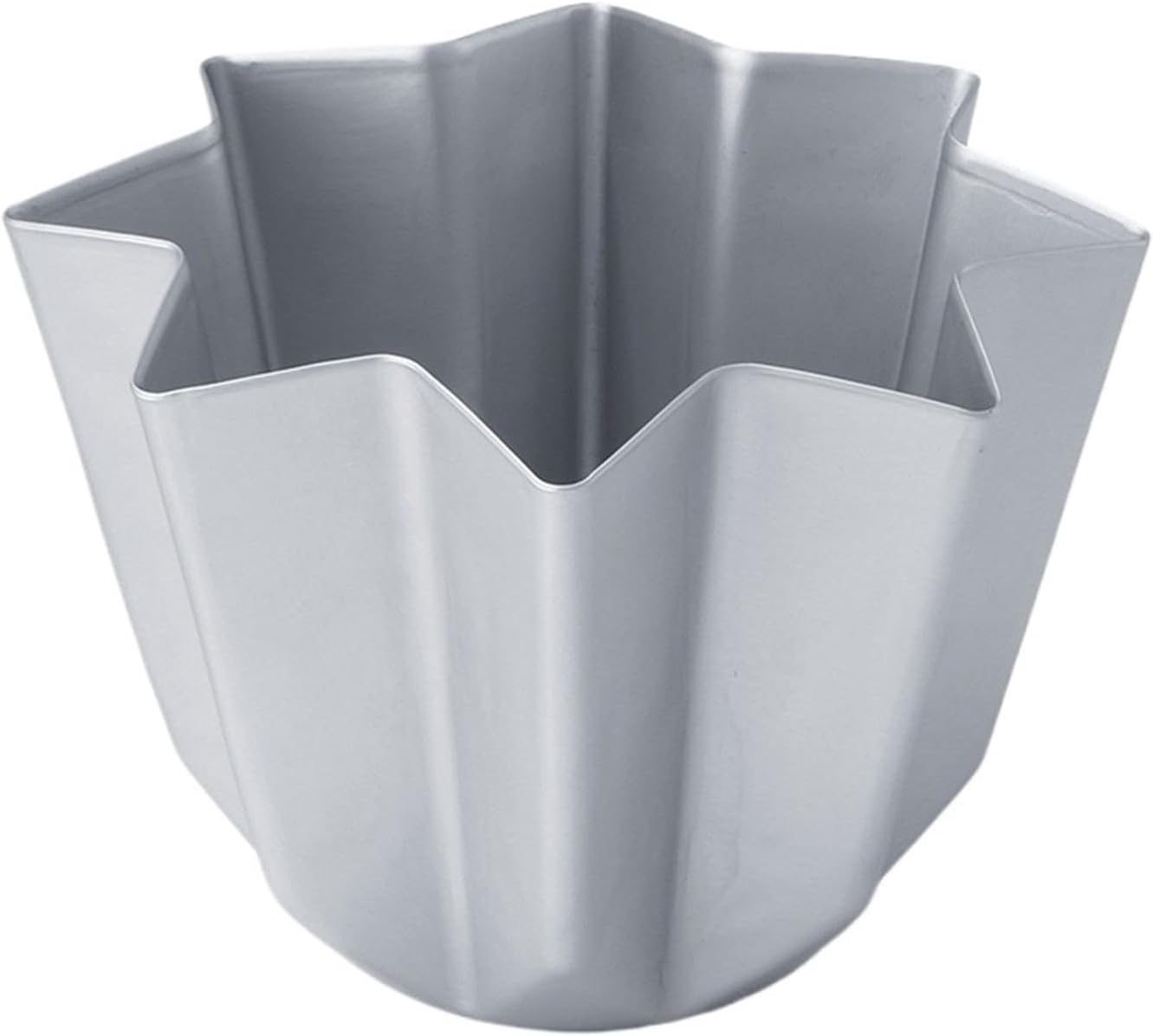 Anodized Aluminum Baking Mold, Decorative Household Tool for Cake, Bread, pandoro，Jelly, Chocolate & Muffin(S-195x145mm)