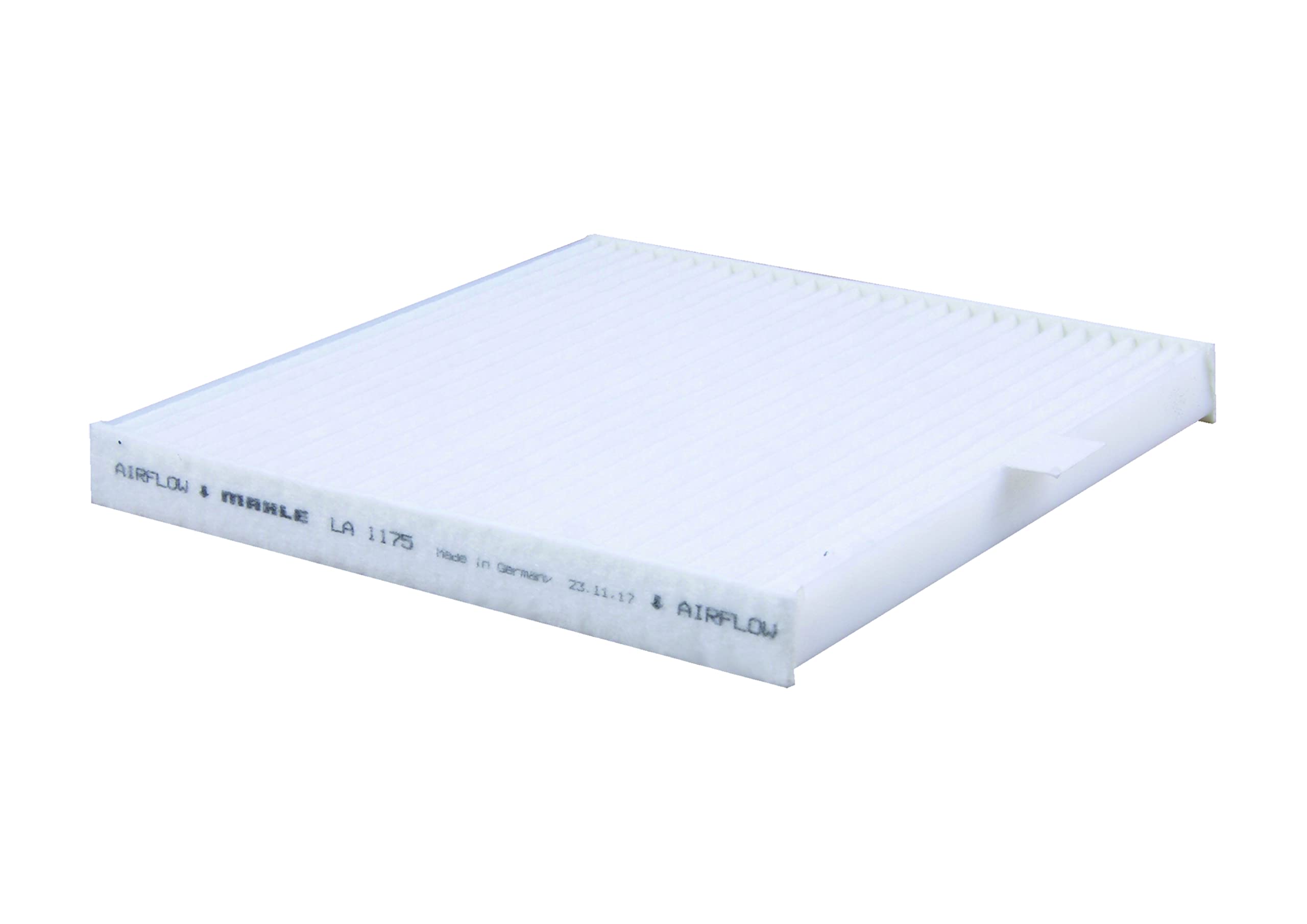 Filtro de aire de cabina MAHLE LA 1175 de alta eficiencia para un flujo de ventilación óptimo