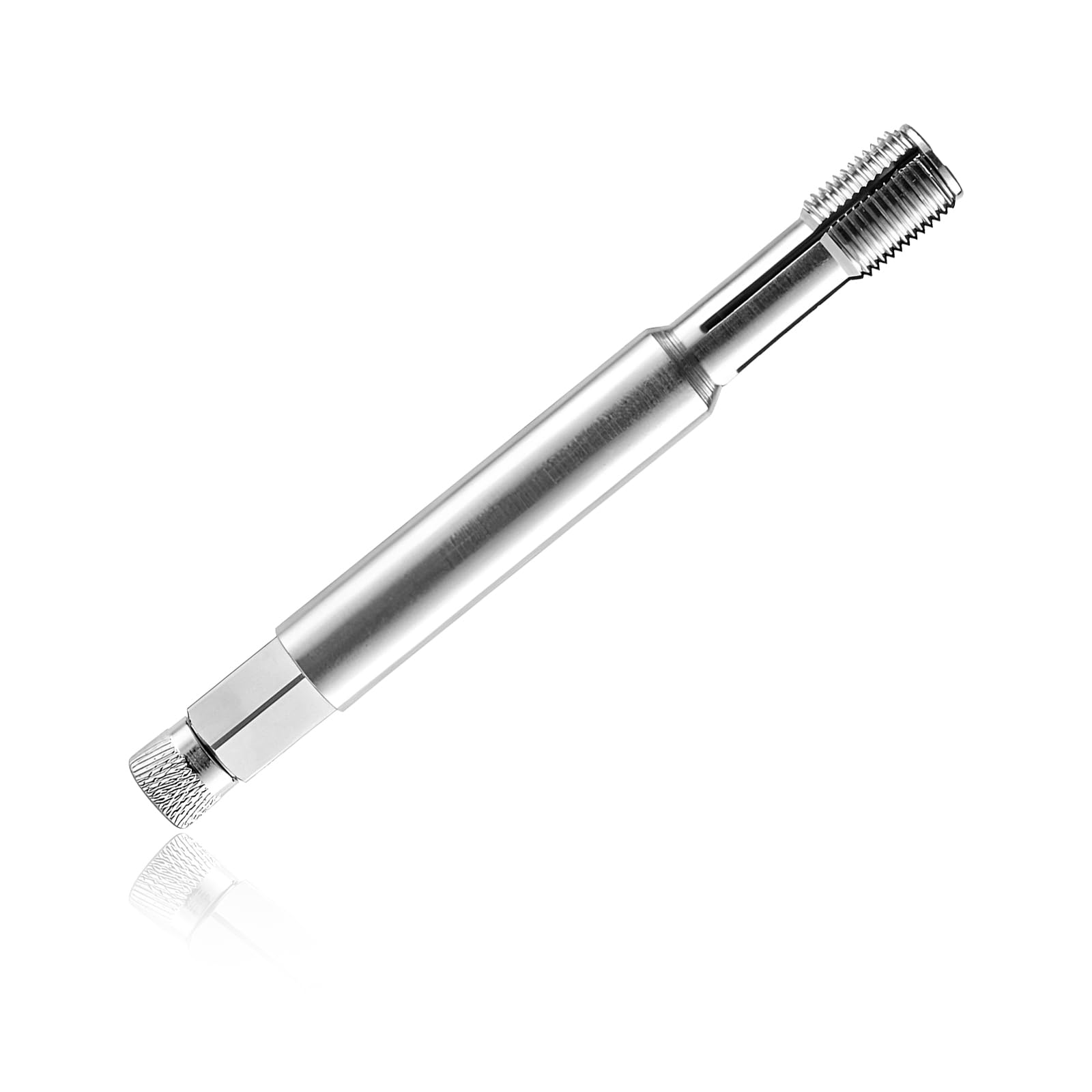14mm Back Tap Spark Plug Thread Repair Tool, M14x1.25 Thread Chase Tap for Repairing Damaged Threads, Spark Plug Thread Repair Tool Keeps Metal Shavings Out of Cylinder