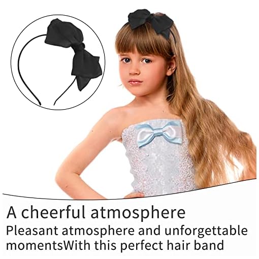 Soft Elastic Lace Bowknot Headband - Image 3