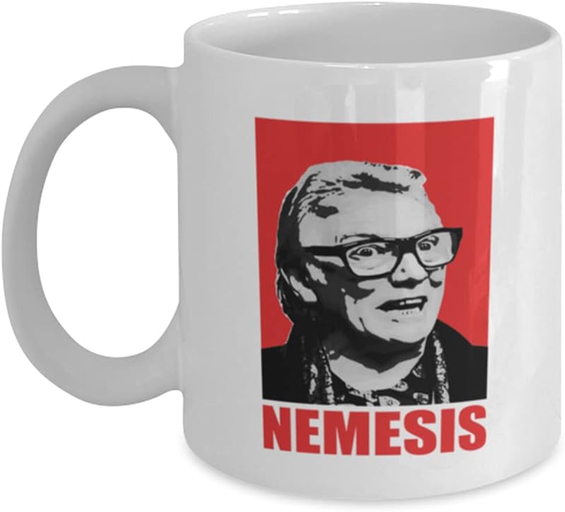 Brick Top Nemesis mug. Mr. Pulford, Funny Nemesis iconic quote film, Snatch. British gangster comedy.11oz coffee mug