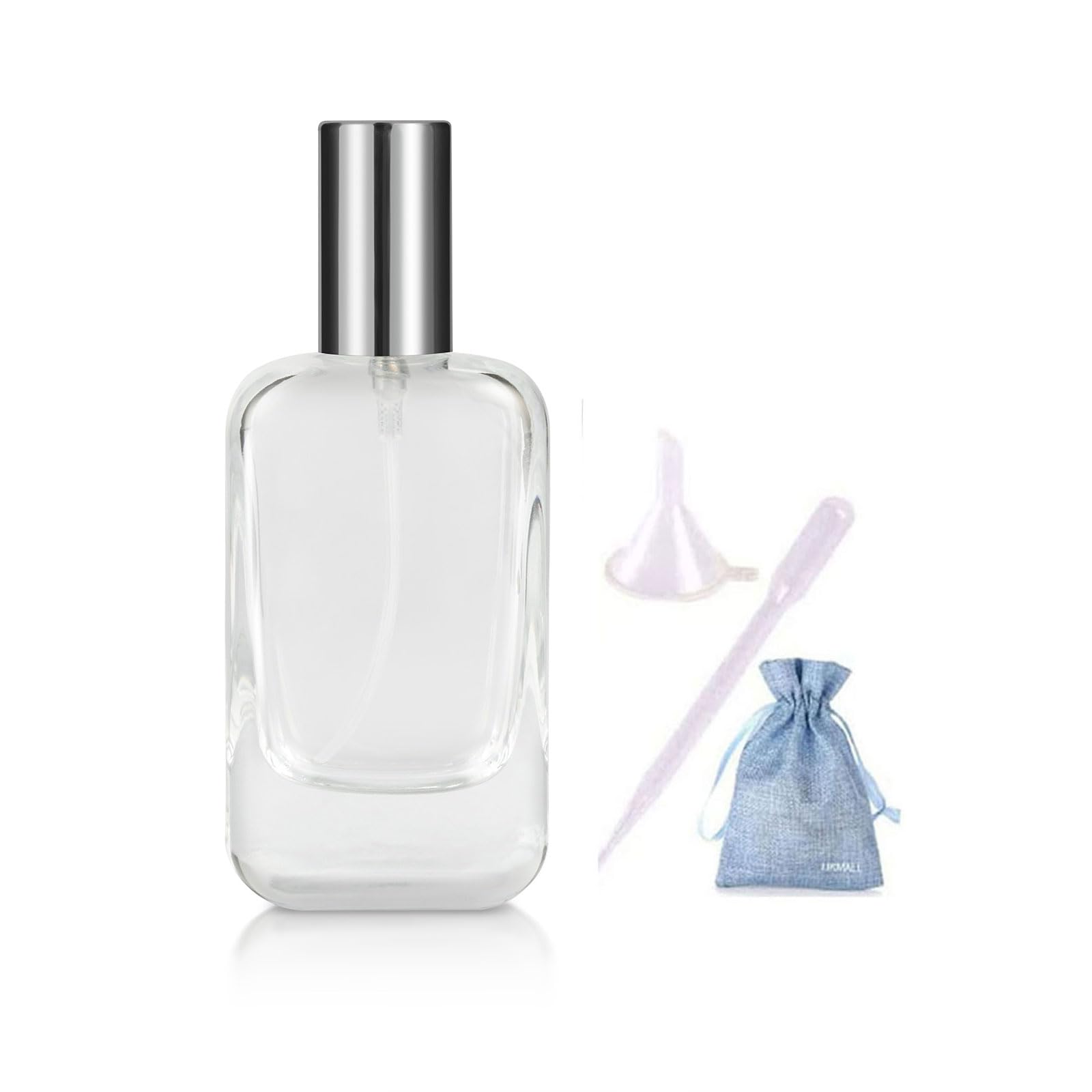30ml Refillable Glass Perfume Spray Bottle - 1oz Travel Atomizer for Fragrance & Essential Oils