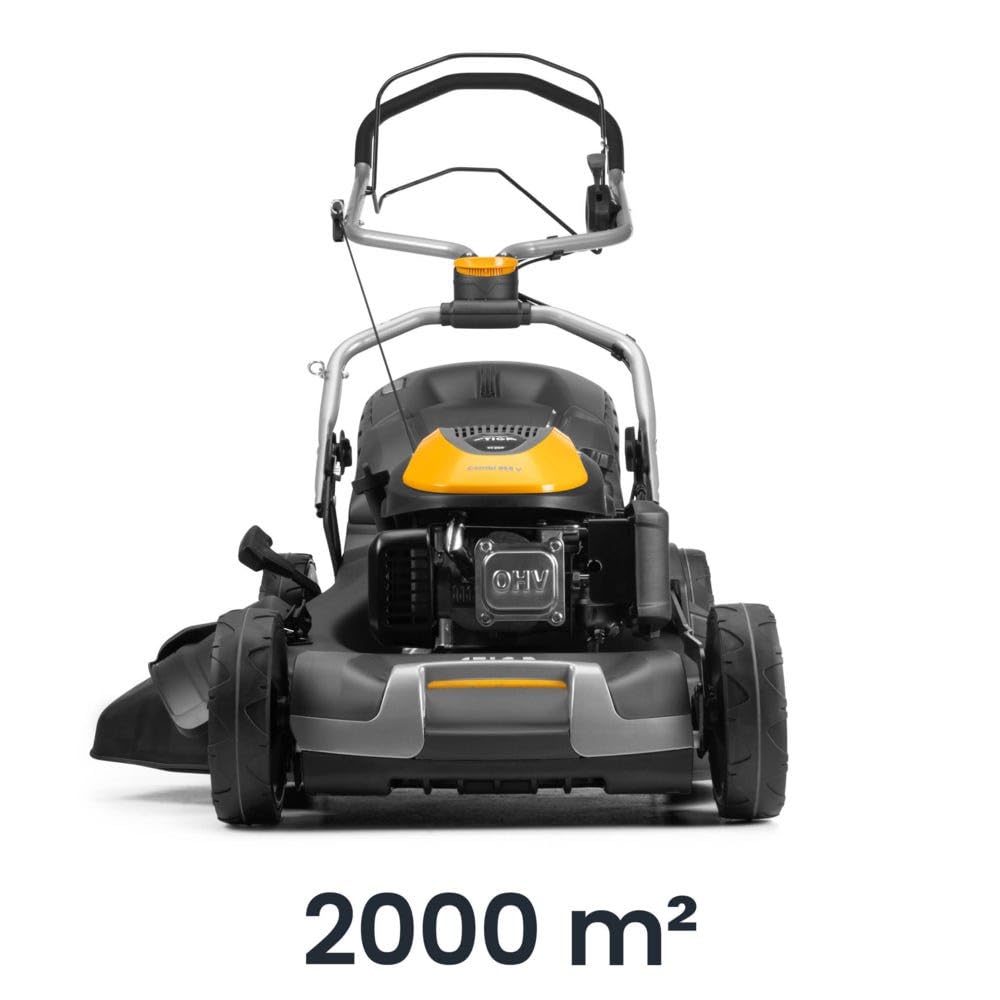 STIGA 955 V Combi Tagliaerba A Scoppio, 196 cc, 53 cm – 4-in-1, Sacco 70 L – Prati fino a 2.000 m²