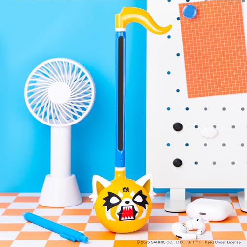Image of Otamatone Special Edition Sanrio (Aggretsuko - Rage) - Fun Electronic Musical Toy Synthesizer Instrument by Maywa Denki (Official Licensed) [Includes Song Sheet and English Instructions]