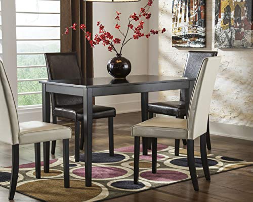 Signature Design By Ashley Kimonte Rectangular Dining Room Table, Black #TOP1
