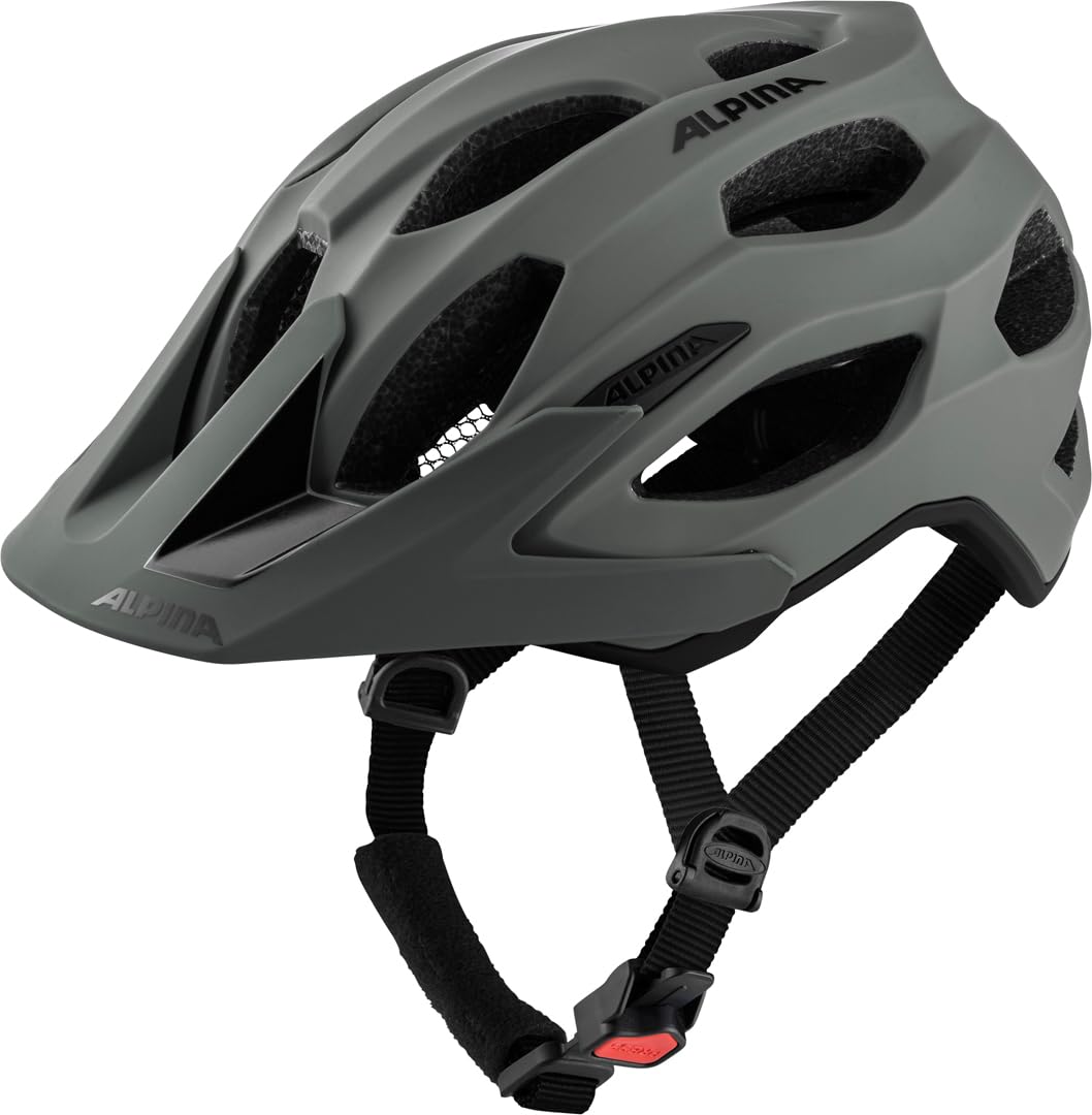 ALPINA Carapax 2.0 - Leichter, Stabiler & Komfortabler Fahrradhelm, mit Fliegennetz & Antibakteriellen Polstern, Für Erwachsene
