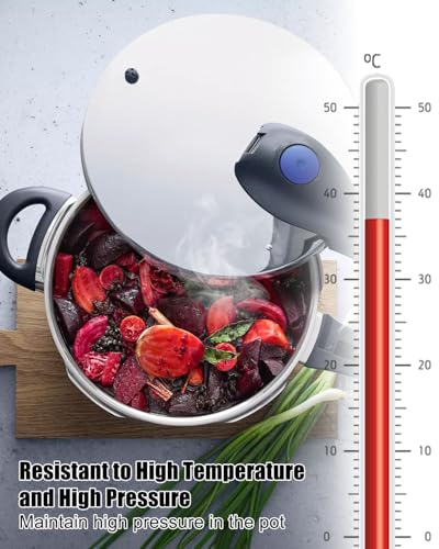 Image of W6093109502 Pressure Indicator Pin Gasket Fit for WMF Perfect Plus | for Pressure Cooker Replacement Sealing Ring