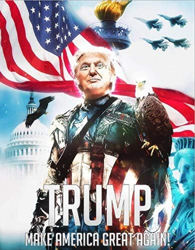 Amazon Com Qiroseonly Donald Trump Flag 3x5 Foot 2024 Trump President Flags Keep America Great Flag 3x5 Ft With Brass Grommets Maga American Eagle Patio Lawn Garden