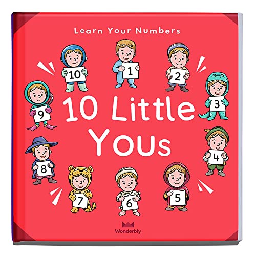 Personalized Counting Book - 10 Little Yous - Wonderbly - A Counting Book Featuring Your Child's Name (Premium Layflat Hardcover)