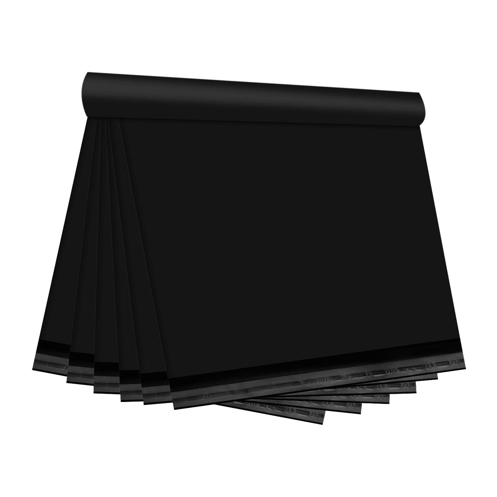 Black Poly Mailers 10x13, 100 Pack - Waterproof, Strong Adhesive Shipping Bags for Clothing and Small Businesses - Durable Mailing Envelopes