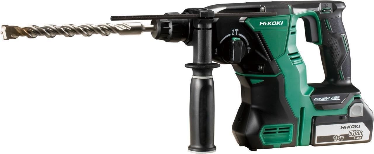 HIKOKI DH18DSLL4, burineur SDS-Plus sans fil, 18V Li-Ion, 2.2J