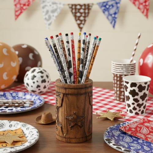 Lápices Western Cowboy Teling 32 Piezas para Niños miniatura 4
